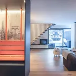 Duplex Avec Sauna Et Vue Mont Blanc Au Centre De 아파트