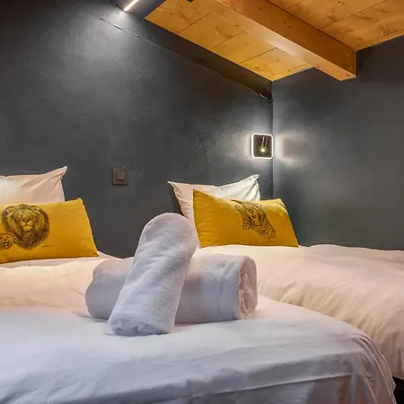 Duplex Avec Sauna Et Vue Montblanc 아파트