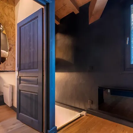 Duplex Avec Sauna Et Vue Montblanc 아파트 샤모니