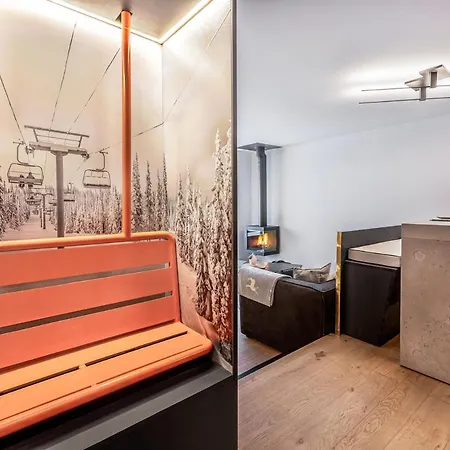 아파트 Duplex Avec Sauna Et Vue Montblanc