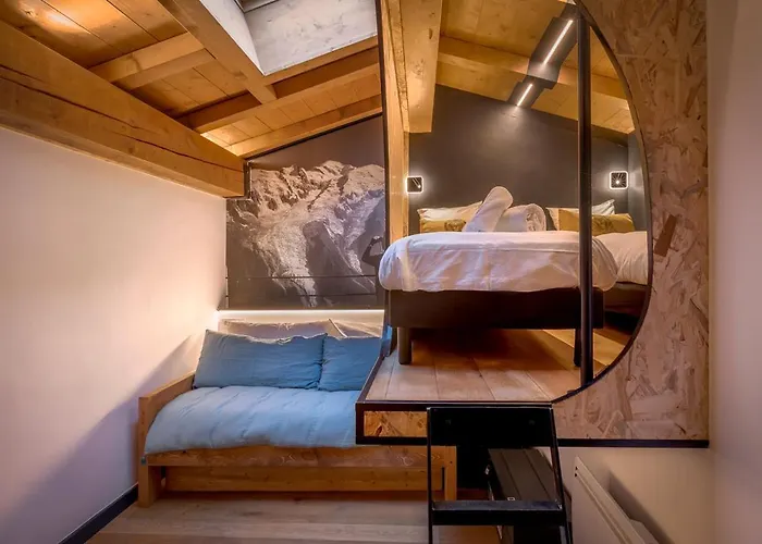 Appartamento Duplex Avec Sauna Et Vue Mont Blanc Au Centre De Chamonix