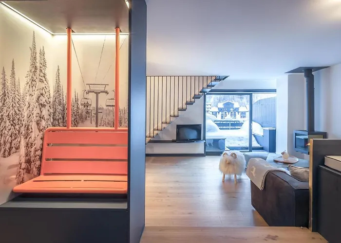 Duplex Avec Sauna Et Vue Mont Blanc Au Centre De Appartamento