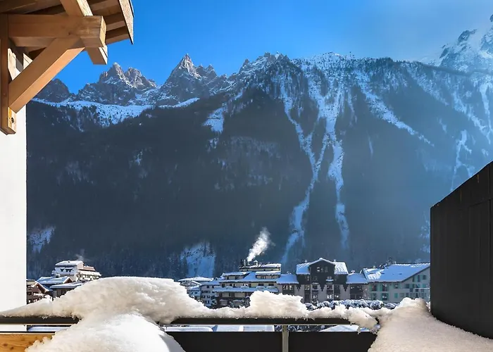 Appartamento Duplex Avec Sauna Et Vue Mont Blanc Au Centre De Chamonix