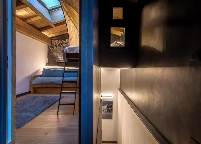 Duplex Avec Sauna Et Vue Mont Blanc Au Centre De Chamonix