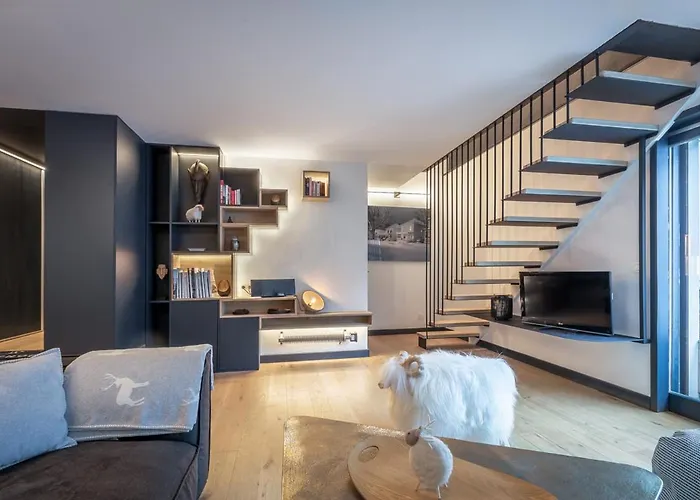 Duplex Avec Sauna Et Vue Mont Blanc Au Centre De Appartamento