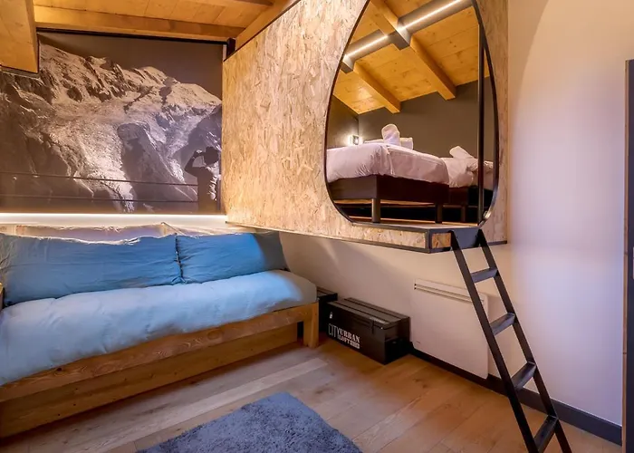Appartamento Duplex Avec Sauna Et Vue Mont Blanc Au Centre De Chamonix