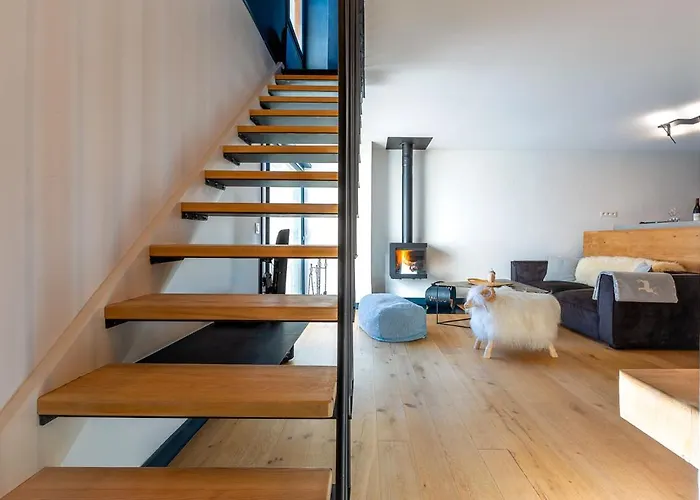 Appartamento Duplex Avec Sauna Et Vue Mont Blanc Au Centre De